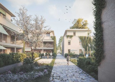 AKTION!!! quartier brunner – Wo die Stadt Luft holt. Haar bei München. Holzmassivbauweise EH40 + QNG