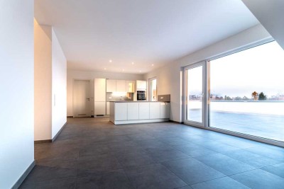 Penthouse Wohnung mit Ausblick in den Pfälzerwald