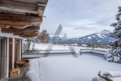 Sonnig - Ruhig - Aussichtslage: Edel möbliertes Chalet