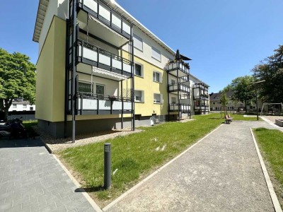 Attraktive Wohnung mit barrierearmem Bad und großem Balkon.