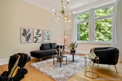 Wohnen mit Stil: Exquisite Altbauwohnung im Herzen des Nordends