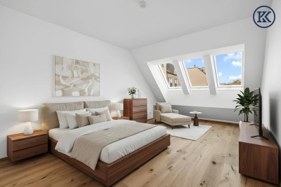 Alte Donau Investmentchance: Traum-Dachgeschosswohnung mit Airbnb-Genehmigung!