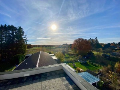 Charmante 4-Zimmer-Maisonette mit 80 m² Dachterrasse – Wohnen über den Dächern im Grünen