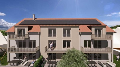 Neubau Dachgeschoss-Wohnung mit Balkon