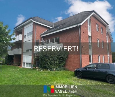 RESERVIERT: Wohnkomfort pur: Eigentumswohnung mit Südbalkon & zwei Stellplätzen in Löhne-Gohfeld