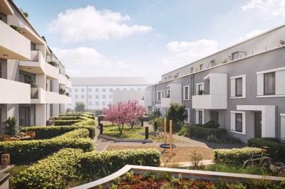 NEUBAU Whg. 14 Augsburg Hochzoll 3-Zimmer-Gartenwohnung incl. hochwertiger Einbauküche !