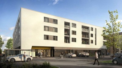 Schöne 2-Zimmer-Neubauwohnung mit EBK und Balkon