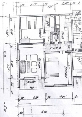 Schöne 3-Zi.-Whg -mit Balkon -Gartenanteil -Garage -Kirchheim/Neckar