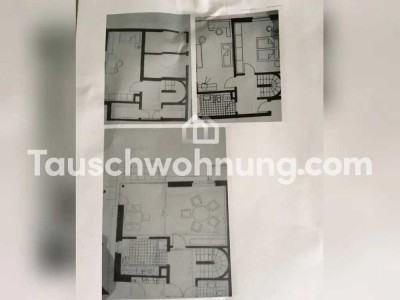 Tauschwohnung: 3 Zimmer + 1 gr. Hobbyraum sehr hell