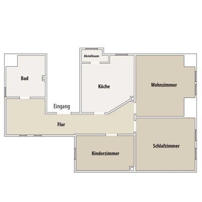 Geräumige 3-Raum-Wohnung im Altbau sucht neue Mieter!