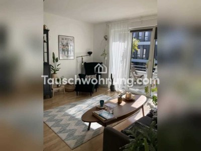 Tauschwohnung: Gemütliche 3-Zimmer-Wohnung mit 2 Balkonen in Grünanlage