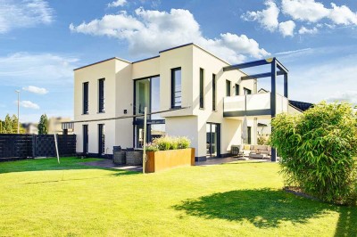 Bauhausvilla der Extraklasse! Stilvolles Wohnhaus mit exklusiver Ausstattung