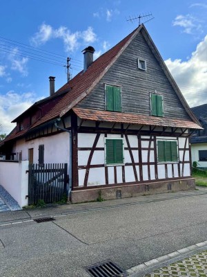 Denkmalgeschützes Haus mit Wirtschaftsgebäude auf attraktives Grundstück mit Bauplatz