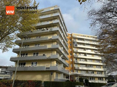 Modernisierte, gemütliche Single Wohnung mit Loggia & Skyline Blick in Hofheim