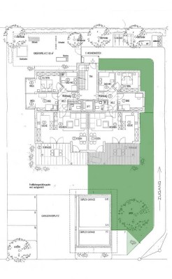Geschmackvolle, neuwertige 3-Zimmer-Erdgeschosswohnung mit Gartenanteil