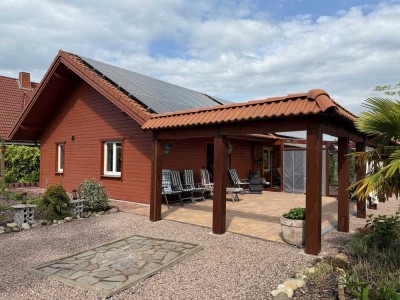 Energieeffizienter Bungalow mit mediterranem Flair in Sandstedt