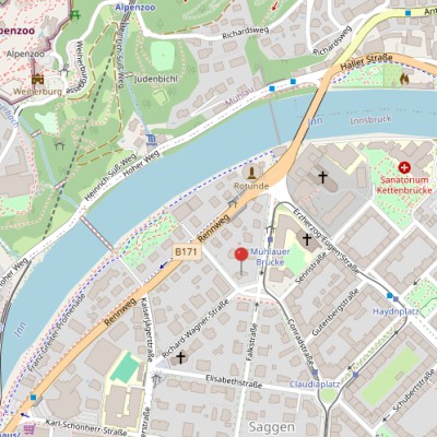 Groß geschnittene 3-Zimmer-Wohnung