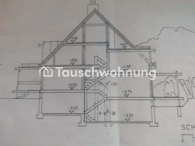Tauschwohnung: Tausche Kleine Doppelhaushälfte gegen Gartenwohnung