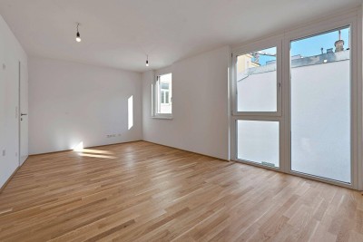 NEU &gt;&gt; moderne 2-Zimmer Vorsorge-Wohnung mit hofseitigem Südwest Balkon &gt;&gt; Nähe Alte Donau, Bahnhof Floridsdorf