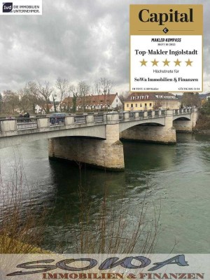 Wohnen auf der Insel! Großzügige 4,5 Zimmer Wohnung mit zwei Balkonen und Blick auf das Schloss i...