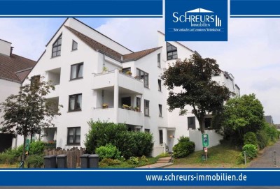 Schicke vermietete 2-Zi.-Whg. mit gr. Sonnen-Loggia und TG-Stpl. in Toplage von Meerbusch-Büderich!