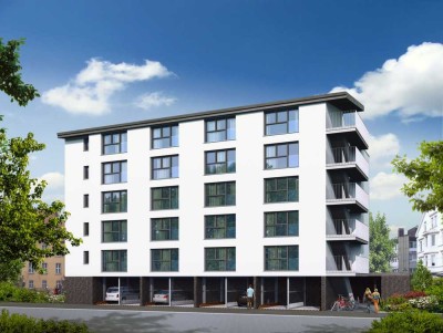 Neubau HN-Zentrum Studentenwohnung Micro-Apartment in Holzhybridbauweise Top Mietrendite