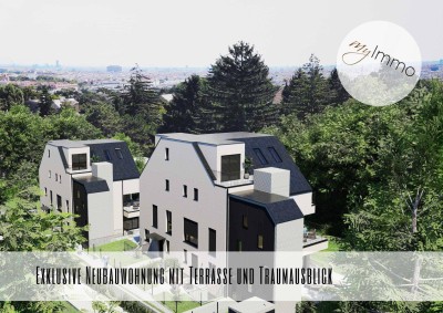 Exklusive Neubauwohnung mit Terrasse und Traumausblick!