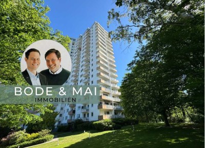 Reinbek - Gut vermietet 2-Zimmer-Wohnung mit traumhaften Weitblick im 15. Stock