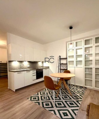 Neubau, Singles oder Paare,East-Side Apartment-ab SOFORT- voll möbliert - Terrasse