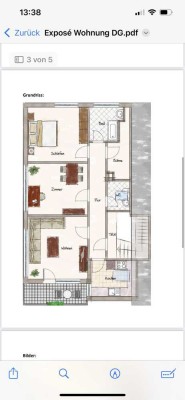 Attraktive 3-Raum-Wohnung mit EBK und Balkon in Weingarten