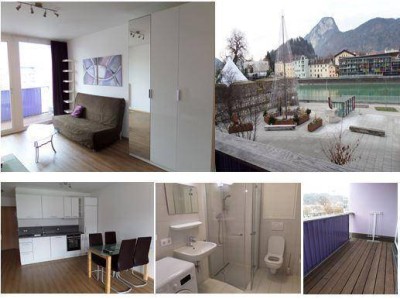 Apartment mit Blick auf den Inn