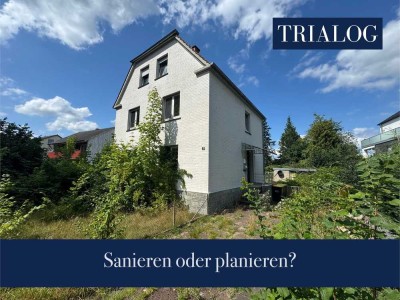 Sanieren oder planieren?