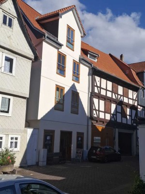 Helle 3-Zimmer Dachgeschosswohnung mit Dachterrasse in Melsungen