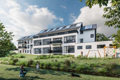 Loft am Bach neuwertige 5-Zimmer-EG-Wohnung mit gehobener Innenausstattung mit EBK in Haiterbach