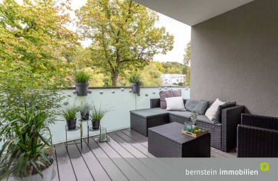 Hoffnungsthal:  Komfortwohnung mit Loggia-Sitzplatz
