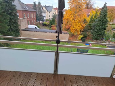 Helle 2-Zimmer-Wohnung mit Balkon im 2. OG in Rochlitz