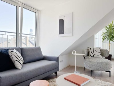 Exklusive Maisonette mit Skylineblick - Ihr neues Zuhause im Brückenviertel