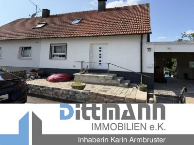 Ihr neues Zuhause! Doppelhaushälfte mit Garten und Garage