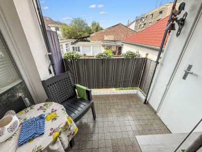 vermietete 2 Zimmerwohnung mit Balkon in ruhiger Lage