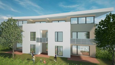 Förderung für junge Familien - hochmoderne Wohnung in Südlage in klimafreundlichem Neubau