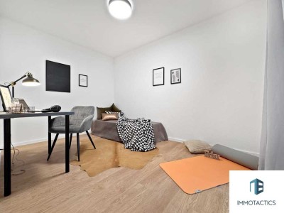 Neubau-Charme: 3-Zimmer-Wohnung mit Gartenblick! Hochwertige Einbauküche inklusive!