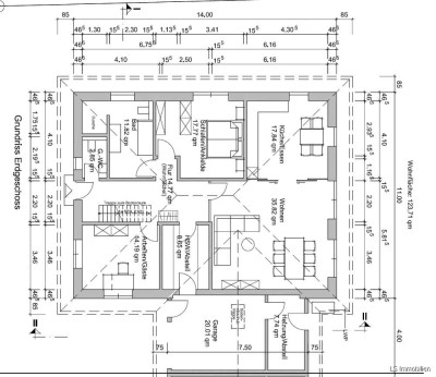 Hochmoderner Neubau in Bungalow-Stil mit Walmdach in Edewecht