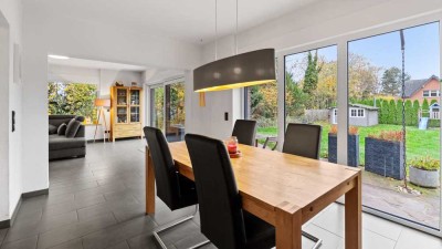 Ankommen und Bleiben: modernes Familienhaus, 7 Zimmer, 2 Bäder, Garten, Garage, Stellplätze