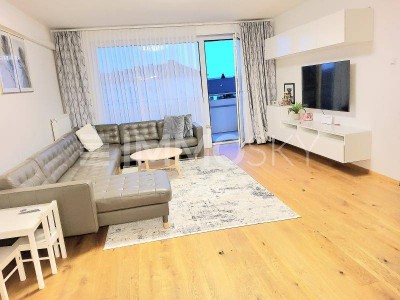 Zentral mit Top Anbindung! Möblierter, geräumiger Wohntraum mit Balkon