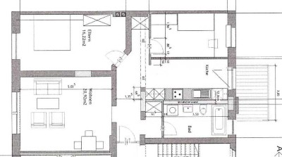 Schöne 3-Raum-EG-Wohnung mit EBK in Wiesbaden