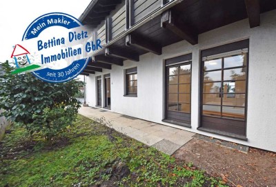 DIETZ: Modernisierte 2-Zimmer Terrassen-Gartenwohnung in beliebter Wohnlage von Eppertshausen