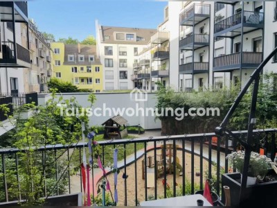 Tauschwohnung: Helle 3,5 Zimmer Neubauwohnung mit großem Balkon