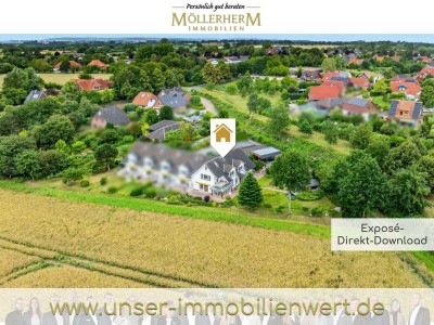 Wohnen mit Weitblick – großzügiges Einfamilienhaus in Feldrandlage mit Einliegerwohnung