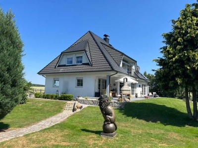 Landhaus-Villa mit Innenpool & Schwimmteich, einzigartiger Parklandschaft in Göhlsdorf nahe Werder