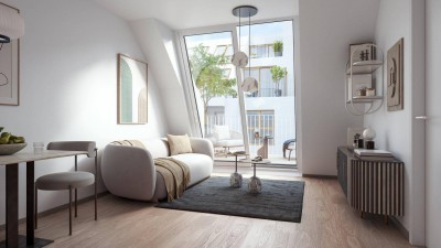 THE TEMPTATION - Vorsorgewohnung - Dachgeschosswohnung mit toller Raumaufteilung - 2 ZI - Großer Balkon